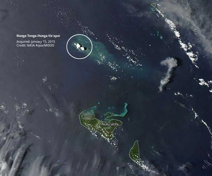 В Тихия океан се появи нов остров